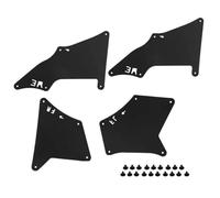 COOLHOOD 4PCs Strong Mud Flippers for SUVs 2003 Twenty Quick Install Strong Defense Environmental Aware Substance Spatter Direct Current Car Security Set