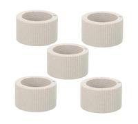 COOLHOOD 5pcs Ceramic Aquarium Plant Anchors, Fixation Rings | For Fishtanks Decoration Landscaping Accessories, Professional Aquascaping Tool, Secure Underwater