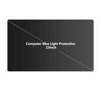 COOLHOOD Anti Glare Anti Rays Screen Protector for Wide Laptops Featuring Side Privacy and Flexible Frame Hooks Clip on Computer Rays Protect Film