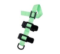 COOLHOOD Backpack Attachment Strap for Trail Use | Adjustable Webbing Organizer with Hook-and-Loop Fasteners, Camp Utility