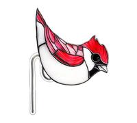 COOLHOOD Bird Acrylic Desktop Decoration Enhancing Natural Professional Work Environment Planter Indoor Gardening