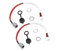COOLHOOD Conductivity Balance Scooter Charging Port, Copper Cores | 4 Wire, Double Protections, Brakes Signals Transmission, Automatic Power Off, Easy Direct Replacement Installation