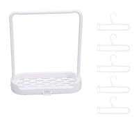 COOLHOOD Doll Clothes Display Stand Wth Stable Base and 5 Hangers Easy Assembly for Collectors Children Safe Design Doll Accessory Organizers