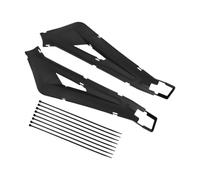 COOLHOOD Electric Bike Rear Swingarm Guard Swing Arm Protector for X160 / X260 Platform Models, Side Covers, Pair Mount Rear Swingarm Guards Swing Arm Cover Tie Mount Dirt Bike Frame Side Guard Trail