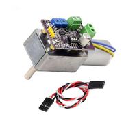 COOLHOOD Gear Servo for Heavy Load Applications in Robotics and Industrial Machinery 360 Degree Encoded Servo Worm Gear Motor for Robotics Camera Pan Lean