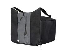 COOLHOOD Handlebar Phone Storage Bag, Vertical Screen | Transparent Viewing Panel, Oxford Fabric Outer, Zipper Closure and Adjustable Riding Straps