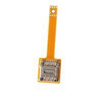 COOLHOOD Hinged Physical Card Socket Ribbon Cable for Testing, Vertical | Hinged Card Socket, Removable Physical Card Access, Flexible Printed Circuit Routing for Confined Installations