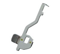 COOLHOOD Household Sewing Machine Guard Part Metal Needle Guard Replacement Silver Serger Repair Component XB0309001 with 2.76 in Size Check Reference