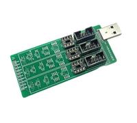 COOLHOOD Memory Burning Adapter Data Read Write Board 8Pin 64KB Storage Capacity for SOP8 Industrial Automotive Use Programmer