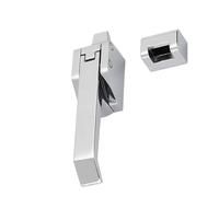 COOLHOOD Strength Freezer Door Latches Constructed From Alloy Resistant to Wear and Oxidation Easy Installation Freezer Secure