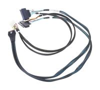 COOLHOOD Versatility SASSFF-8654 4i 38pin to SAS8639U.2 Cable for Various Hardware Devices in Highly Demand Application Highly Speed Data Transfer