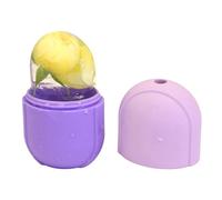 Coolicee Ice Face Roller, Reusable Silicone Mold Face Massager, Eye Facial Beauty Skin Care Tools for Shrink Pores Anti Wrinkle Reduce Puffiness Improve Skin Elasticity, Pain Cold Therapy (Purple)