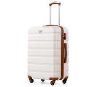 COOLIFE 28 Inch Large Suitcase, ABS+PC, Lightweight Hard Shell Luggage | Checked Luggage with 360° Spinner Wheels, YKK Zipper, Telescopic Handle, TSA Lock, ideal for Business Trip, self-driving tour