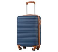 COOLIFE 55×35×20 Cabin Suitcase, Ryanair Cabin Bag with ABS Hard Shell, Lightweight Carry On Suitcase Included TSA Lock & 4 Spinner Wheels,Suitable for Ryanair, Easyjet, Paid Hand Luggage Carry-Ons