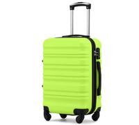 COOLIFE Carry On Suitcase 20 Inch, Durable ABS+PC Hardshell Travel Luggage