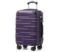 COOLIFE Carry on Suitcase 20 inch, EasyJet Cabin Luggage with TSA Lock,56cm | Lightweight & robust ABS Hardshell, 360° spinner wheels, YKK-zipper, anti-collision corners, fit for air travel, short trips