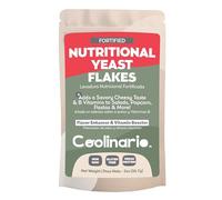 Coolinario Fortified Nutritional Yeast Flakes (56 g) Savory Cheese-Like Flavor for Vegan Cooking | Rich in B-Vitamins, Protein & Fiber | Ideal for Pasta, Popcorn & Sauces | Gluten-Free & Vegan