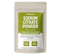 Coolinario Sodium Citrate Powder (56 g) pH Buffer & Emulsifier for Smooth Cheese, Sauces & Beverages | Enhances Creaminess & Reduces Acidity | For Molecular Gastronomy & Food Processing | Food Grade