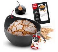 Coolinato 3-in-1 Silicone Multi-Purpose Bowl, Bread Tin for Baking, Mixing and Steaming, Heat-Resistant up to 230 °C, 24 cm