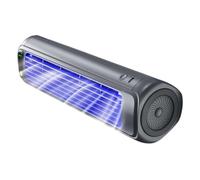 Cooling Ace Portable Air Conditioner, 3 Speeds Adjustable Bladeless Fan Tower USB Rechargeable Personal Air Cooler for Home Office Desk Quiet AC Unit Wall Mountable Space Saving (Blue)