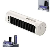Cooling Aces Portable Air Conditioner Fan With phone stand,Bladeless Cooling Fan,Fast Coolings Personal Air Cooler with 3 Adjustable Speeds,USB Charging Tower Fans for Bedroom,Office,Home，white