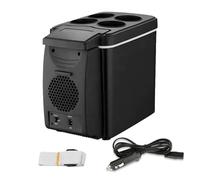 Cooling and Heating Device for Car Freezer - 12 V Car Refrigerator, Cooling and Heating Function | Portable Electric Fridge Glacier, Small Micror