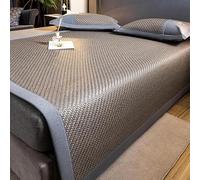 Cooling Bamboo Mat - Eco Friendly Breathable Summer Folding Mattress for Bed Sofa & Chair - Lightweight Comfortable Bedding Solution for Hot Weather Perfect for Relaxation