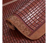 Cooling Bamboo Mattress Pad - Breathable Soft Bamboo Bed Mat Foldable 45x45cm Cushions in Brown Perfect for Sofa & Chair Refreshing Comfort & Support