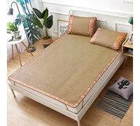 Cooling Bamboo Mattress Pad Double Sided Foldable Summer Sleep Mat Multi Color Options Various Sizes (D Color 100x190cm) Perfect for Hot Nights Comfort