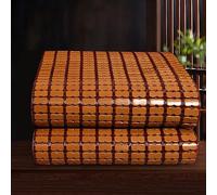 Cooling Bamboo Mattress Pad Foldable Breathable Bed Mat Charcoal Infused for Home Bedroom & Sofa Use Ideal for Hot Weather Effective Air Conditioning Solution