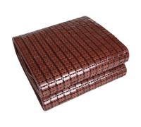 Cooling Bamboo Mattress Pad Foldable Summer Bed Cover for Home School & Dorm Breathable Comfortable Thin Sleeping Mat for Hot Weather Sleep Solution