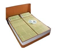 Cooling Bamboo Summer Mattress Protector Breathable Smooth Bedding (135 x 195 cm) for Ultimate Comfort and Freshness - Ideal for Hot Weather Sleep.