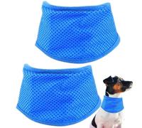 Cooling Bandana for Dogs Reusable Breathable Adjustable Bandana Scarf | Neck Wraps Cool Scarf for Summer Beach Outdoor Camping Hiking Hunting Training Pets Cats Puppies