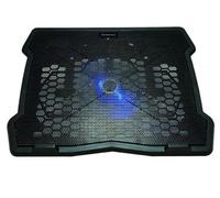 Cooling Base - Designed for up to 15.6 inches, Features a 125mm Fan and Blue LED Light, Ideal for Keeping Your Equipment Cool.