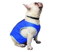 Cooling Big Dog Clothes Medium Dog Clothes Journey Shirt Dog Jackets for Summer Jackets Bandana Shirt Dog Cooler Vest Sm (Blue S)