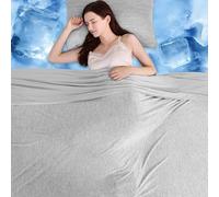 Cooling Blanket for Hot Sleepers Night Sweats Japanese Q-Max>0.4 Arc-Chill Cooling Fiber Keep Adults/Children Cool All Night Twin Size Cool Summer Blanket 59 X 79in Soft Breathable All-Season-Gray