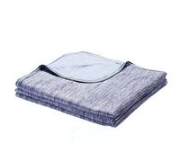 Cooling Blanket for Summer, Cooling Blanket for Bed with Arc-chill Q-MAX=0.4, Cooling Fiber Summer Blanket with Double-sided Design, 150x200cm, Lightweight Cool Blanket for Night Sweats (Blue)