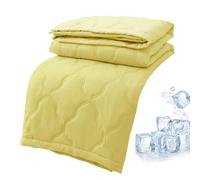 Cooling Blanket for Warm Dorms | Breathable Comforter - Soft Double-Sided Ice Cooling Blanket for Adults Against Sweating for Evening on the Sofa and Summer Comfort