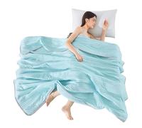 Cooling Blanket,Ice Summer Comforter - Portable Moisture-Wicking Cooling Blanket for Dorm Sofa Baby Camping Car Living Room Work Outdoor Bedroom Picnic Hospital