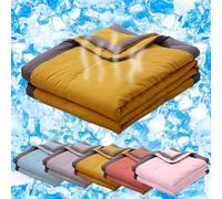 Cooling Blanket King Size My Orders Lightweight Soft Summer Cooling Blanket Soft Comforter Outdoor Travel Blankets（bb）