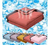 Cooling Blanket King Size My Orders Lightweight Soft Summer Cooling Blanket Soft Comforter Outdoor Travel Blankets（bb）