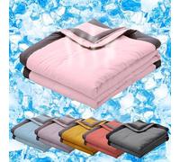 Cooling Blanket King Size My Orders Lightweight Soft Summer Cooling Blanket Soft Comforter Outdoor Travel Blankets（bb）