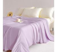 Cooling Blanket Queen Size - Double Sided Cooling Blankets for Hot Sleepers, Lightweight Soft Breathable Summer Blanket for Night Sweats (Purple,200 * 230cm)