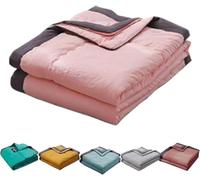 Cooling Blanket, Summer Throw Blankets, No Sweat, Breathable & Comfort, Insanely Soft Instant Relief With Cold Fabric For Night(E,100-140cm)