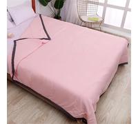 Cooling Blankets, Cooling Blanket for Night Sweats, Summer Cool Blanket Single Blanket for Hot Sleepers, Double Sided Cold Effect Blankets for Sleeping Ice Breathable Throw (Pink, 100*140cm)