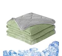 Cooling Blankets for Hot Sleepers - Cool Comforter for Summer Rest | Double Sided Cold Bed Linen for Home Sofa Outdoor Indoor Bedroom Camping Travel Living Room Dorm