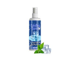 Cooling Body Spray, 100 ml Refreshing Spray for Instant Heat Relief Sports Cooling Mist for Various Outdoor Sports, Camping, Travel, Football, Basketball, Volleyball, Hiking and