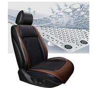 Cooling Car Seat Cover 12V-24V with 24 Turbo Fans, 3 Cooling Air Speeds, Cooled Seats for Car for Cars,SUV,Sedans and Pick-up Trucks,Brown-24V
