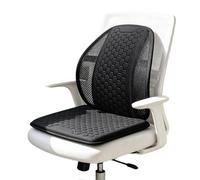 Cooling Car Seat Cushion for Driver - Breathable Sweat-Absorbing - Cool Down Car Back Pillow | for Drivers Women Men Road Trips Camping Urban Driving Daily Commute School Run Trucks Sedans