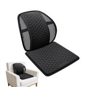Cooling Car Seat Cushion - Summer Auto Seat Mat | Car Lumbar Support Pillow,for Drivers Men Road Trips Camping Urban Driving Daily Commute School Run Sedans SUVs RVs